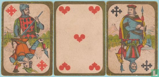 Batavia, Daveluy, Brugge, 52 Speelkaarten, Playing Cards, 1865 - Image 3