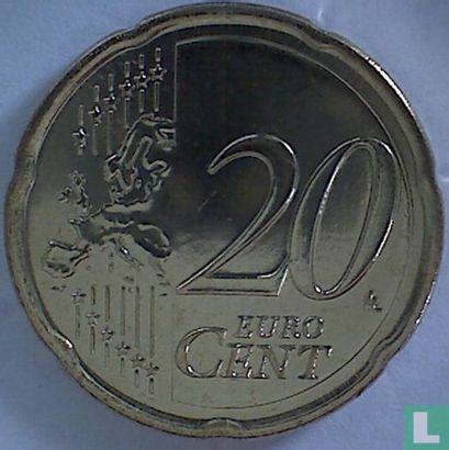 Cyprus 20 cent 2014 - Image 2