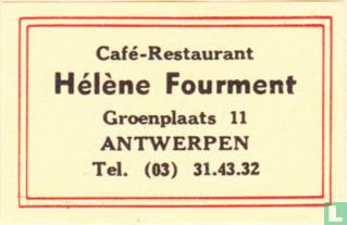 café-restaurant Helene Fourment