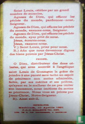 Litanies de saint Louis de Gonzague - Image 2