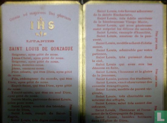 Litanies de saint Louis de Gonzague - Image 3