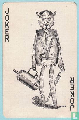Joker USA 5, Atkins Saws, Speelkaarten, Playing Cards - Image 1