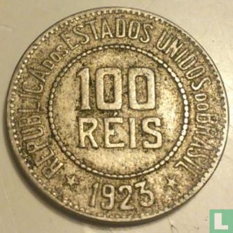 Brazilië 100 réis 1923 - Afbeelding 1
