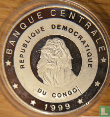 Congo-Kinshasa 10 francs 1999 (PROOF) "2000 Summer Olympics in Sydney" - Image 1