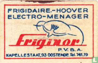 Friginor - Frigidaire - Hoover