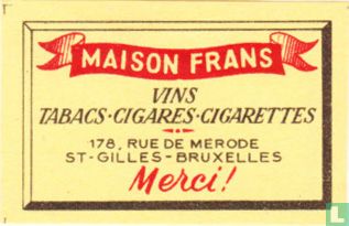 Maison Frans - Vins Tabacs ...