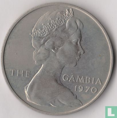 The Gambia 8 shillings 1970 - Image 1