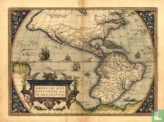 Atlas Theatrum Orbis Terrarum uit 1570 van Abraham Ortelius op DVD. - Image 1