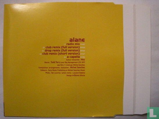 Alane (Todd Terry Remixes) - Afbeelding 2