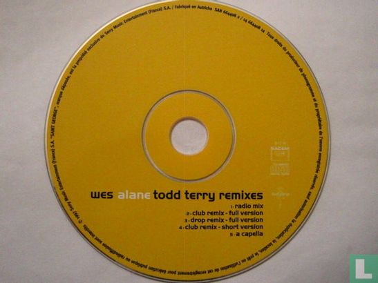 Alane (Todd Terry Remixes) - Afbeelding 3