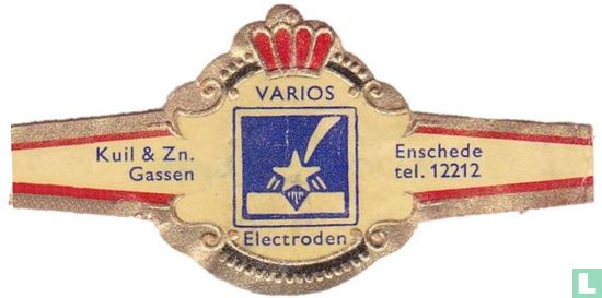 Varios Electroden - Kuil & Zn. Gassen  - Enschede tel. 12212 - Bild 1