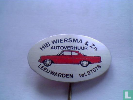 Hib Wiersma & Zn Autoverhuur Leeuwarden tel 27078
