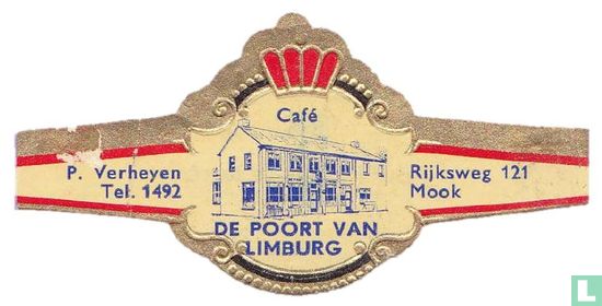 Café De Poort van Limburg - P. Verheyen Tel. 1492 - Rijksweg 121 Mook - Afbeelding 1