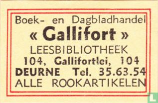 Gallifort Boek- en Dagbladhandel