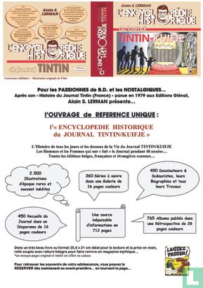 Encyclopédie historique du journal Tintin-Kuifje - Afbeelding 2
