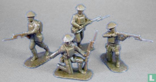 WWI British Army in Steel Helmets - Image 3