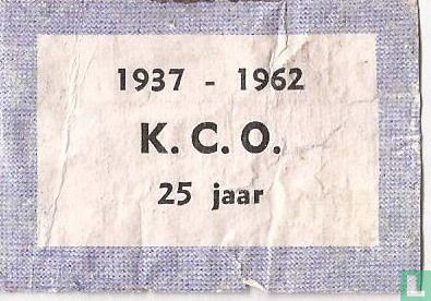 1937 - 1962 K.C.O. 25 jaar