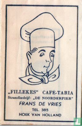 "Fillekes" Cafe Taria Strandbedrijf: "De Noorderpier" - Image 1