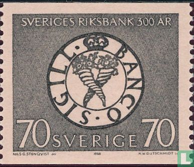 300 years Bank of Sweden