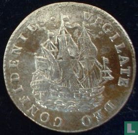 Holland 6 stuiver 1724 (silver) "Scheepjesschelling" - Image 2