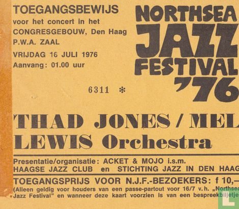 19760716 Thad Jones / Mel Lewis Orchestra