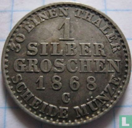Pruisen 1 silbergroschen 1868 (C) - Afbeelding 1