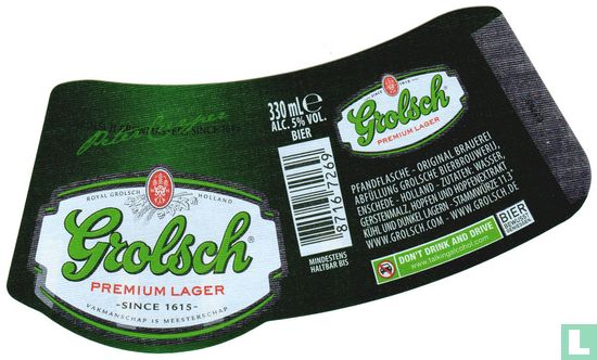 Grolsch Premium Lager (Duits)