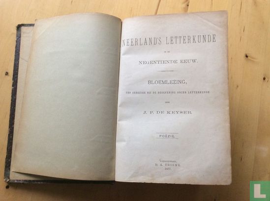 Neerland's letterkunde in de negentiende eeuw. - Bild 1