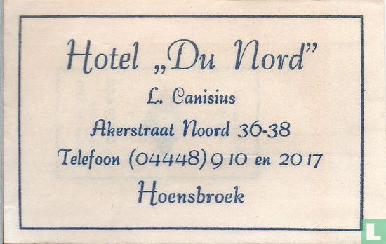 Hotel "Du Nord" - Bild 1
