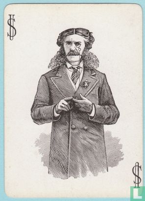 Joker USA, US6, Congress #404, Speelkaarten, Playing Cards 1881 - Afbeelding 1
