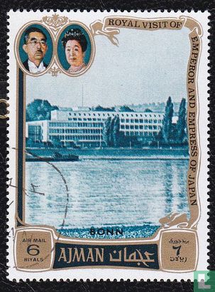 Kaiser Hirohito besucht Europa