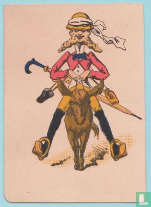 Joker USA, US9 Tourists #155 Speelkaarten, Playing Cards 1886 - Bild 1