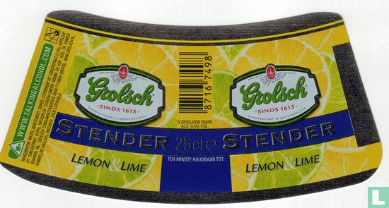 Grolsch Stender Lemon & Lime(64049)