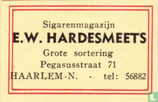 Sigarenmagazijn E.W. Hardesmeets