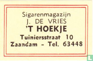 Sigarenmagazijn 't Hoekje - J. de Vries