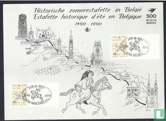 Liaisons postales européennes