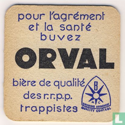 Pour l'agrément et la santé buvez Orval / Servir lentement... - Image 1