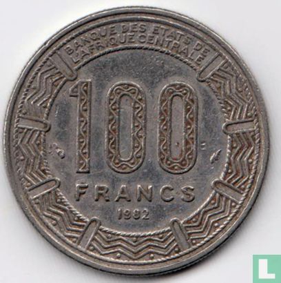 Chad 100 francs 1982 - Image 1