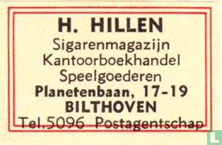 H. Hillen sigarenmagazijn