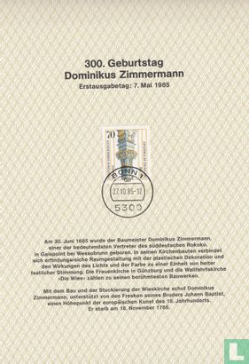 Dominikus Zimmermann 300 ans