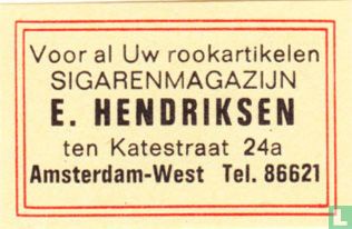 Sigarenmagazijn E. Hendriksen