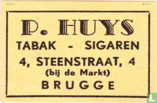 P. Huys - Tabak - sigaren