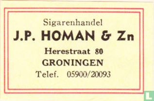 Sigarenhandel JP. Homan & Zn