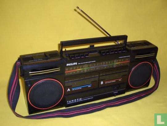 Philips D8334 radio/cassetterecorder