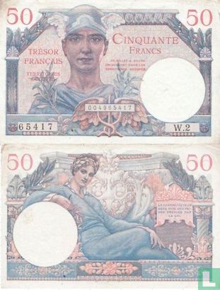France 50 francs  - Afbeelding 3