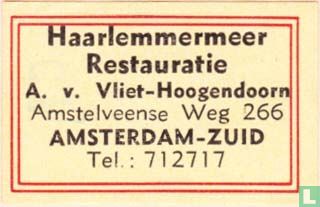 Haarlemmermeer Restauratie - A. v. Vliet-Hoogendoorn