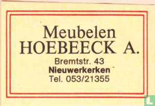 Meubelen Hoebeeck A. 