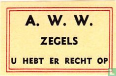 A.W.W. zegels