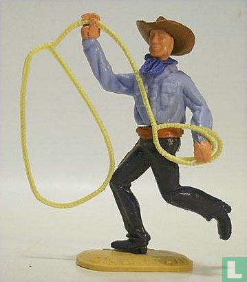 Cowboy met lasso
