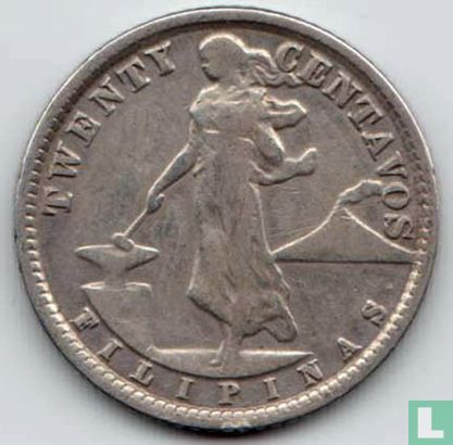 Philippines 20 centavos 1929 - Image 2